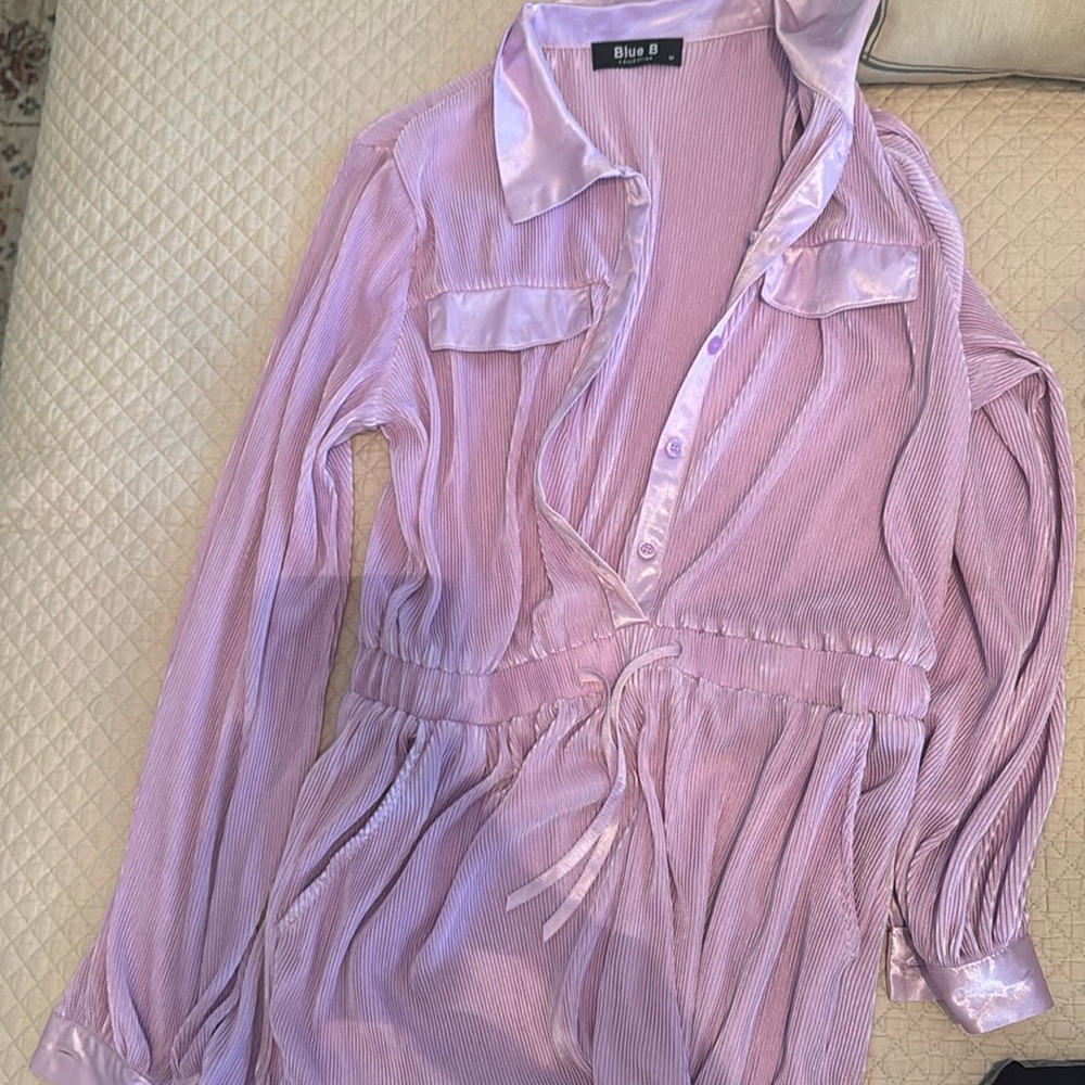 Purple romper